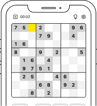 Ukážka hry Sudoku